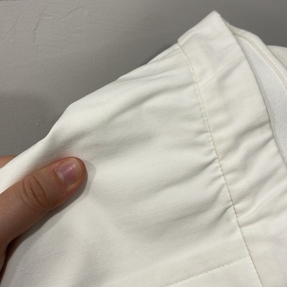 Theory Thanel Approach Cropped Pants in White Size 6 - Picture 10 of 13